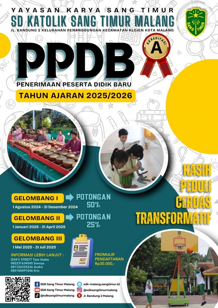 PENERIMAAN PESERTA DIDIK BARU TAHUN AJARAN 2025/2026